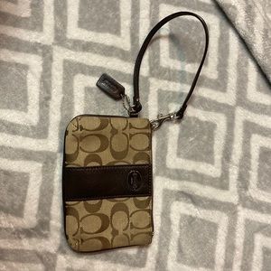 Coach wristlet